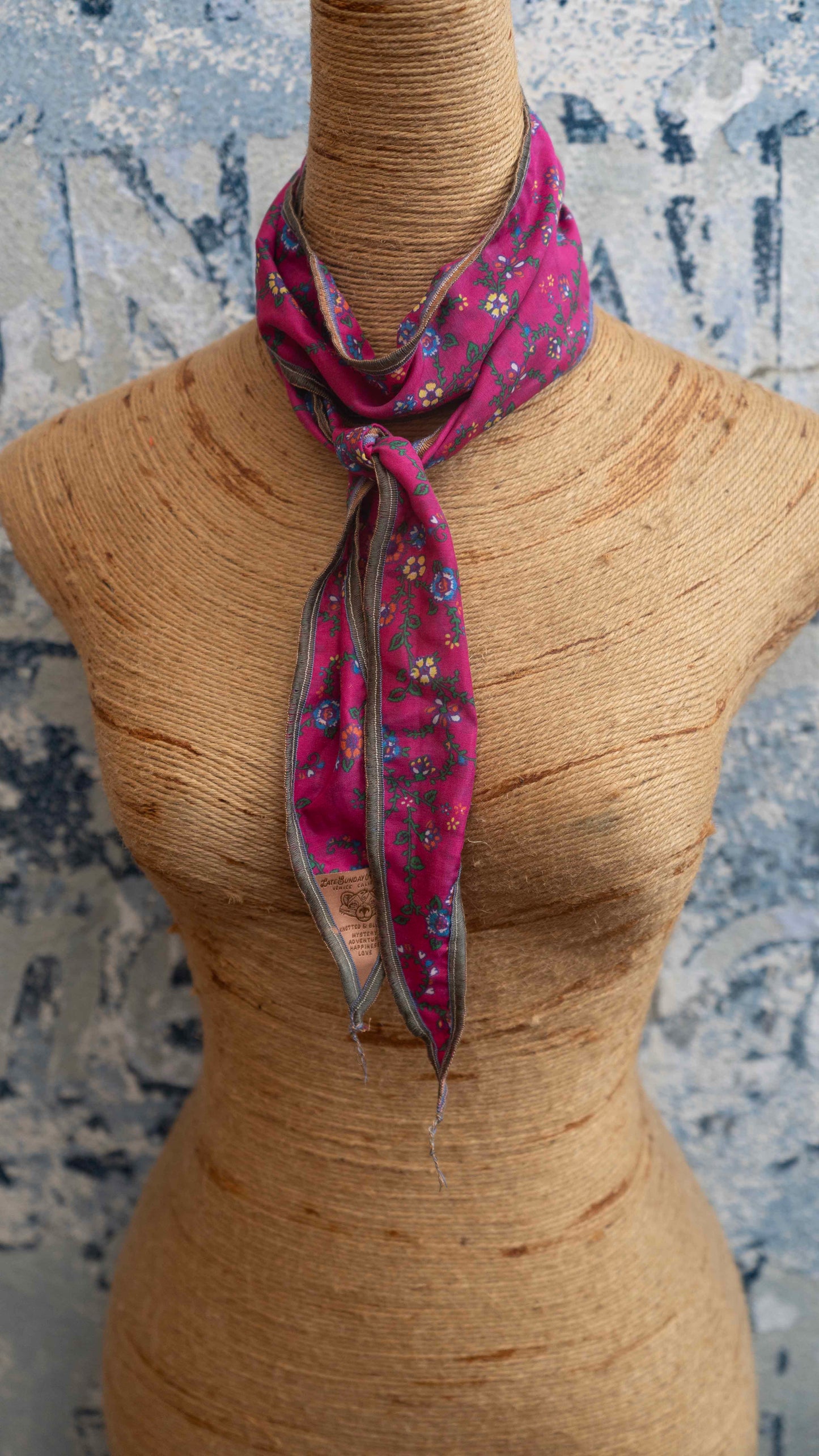 Magenta Summer Neck Scarf