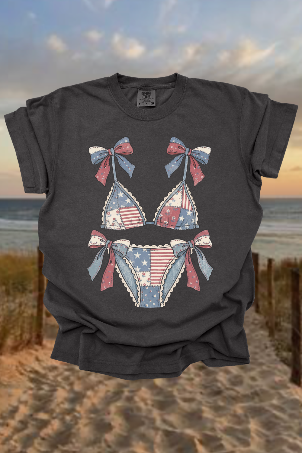 Merica' Bikini Graphic Tee