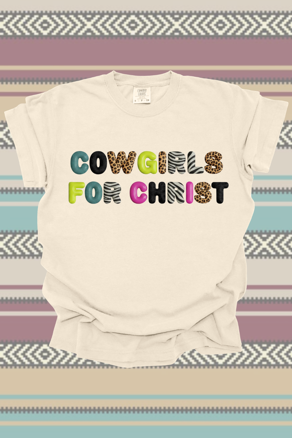 Cowgirls For Christ Graphic Tee