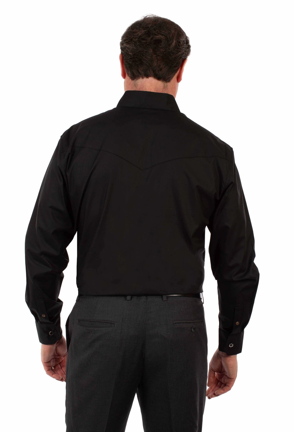 Scully Nickel Snaps - Men's Dress Shirt