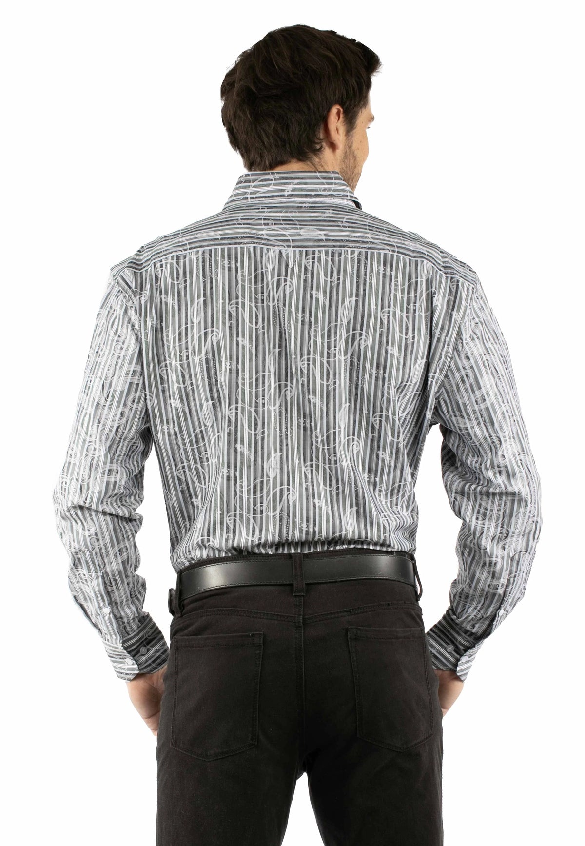 Scully Paisley Jacquard - Men's Western Shirt