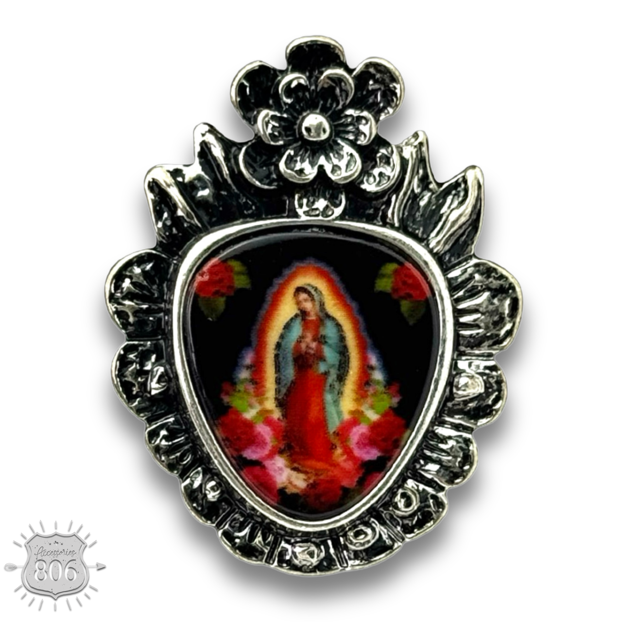 Our Lady of Guadalupe ring - LC