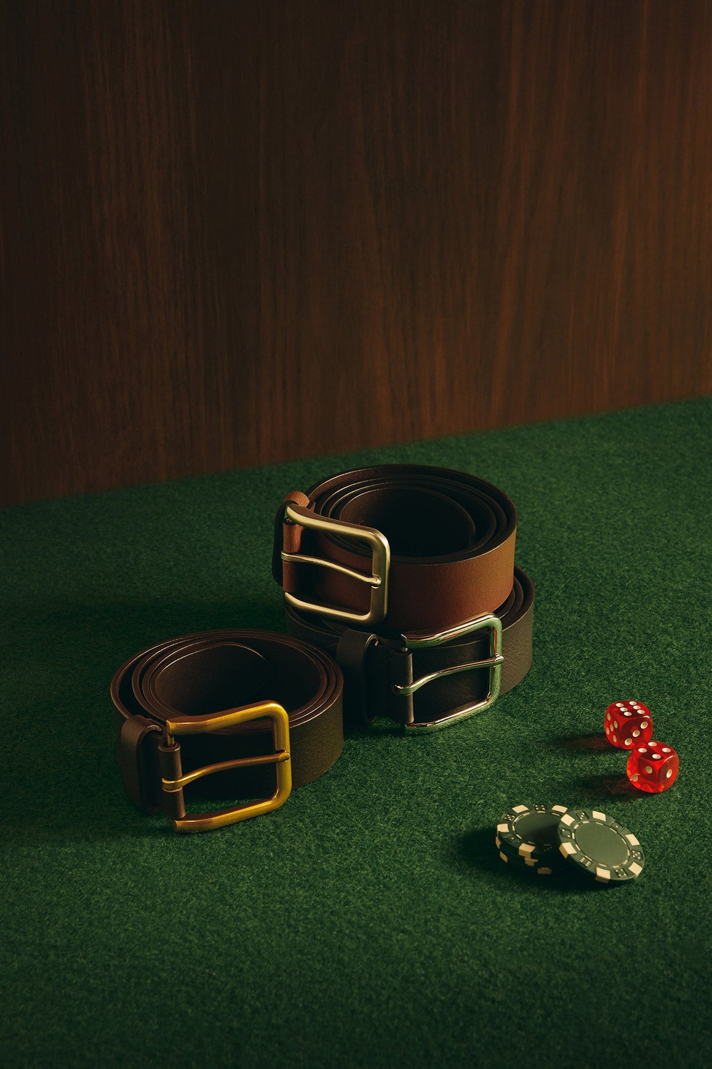 Wolfe Trail Men's Belt In Black