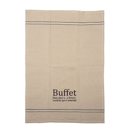 BUFFET DISH TOWEL SET OF 2