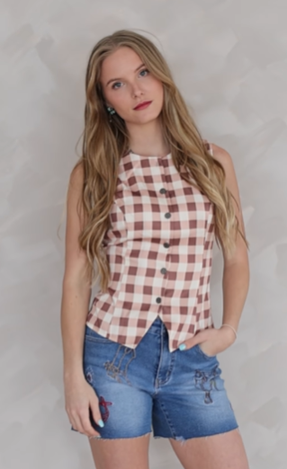 The Hayes Vest Top