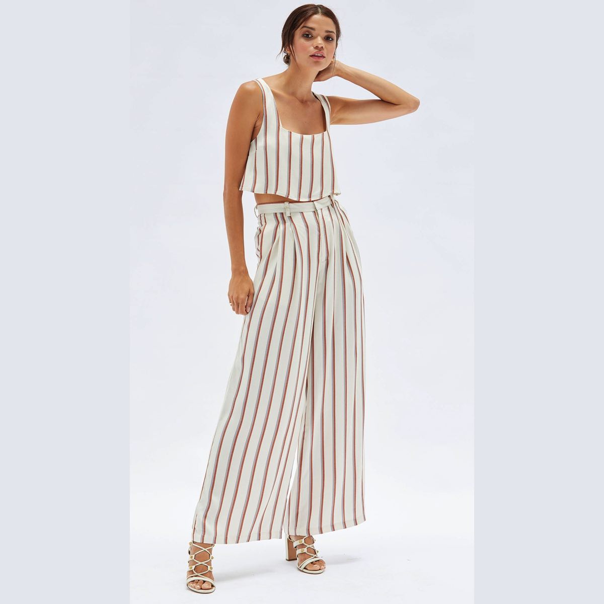 Simin Striped Top