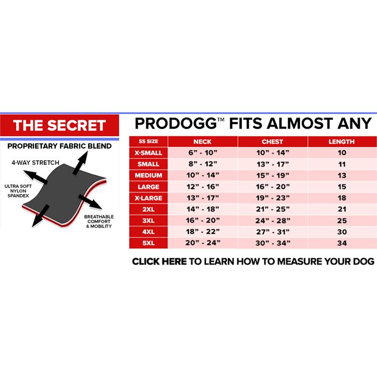 PRODOGG™ ANTI-ANXIETY COMPRESSION SHIRT FOR 3XL-5XL 159101C
