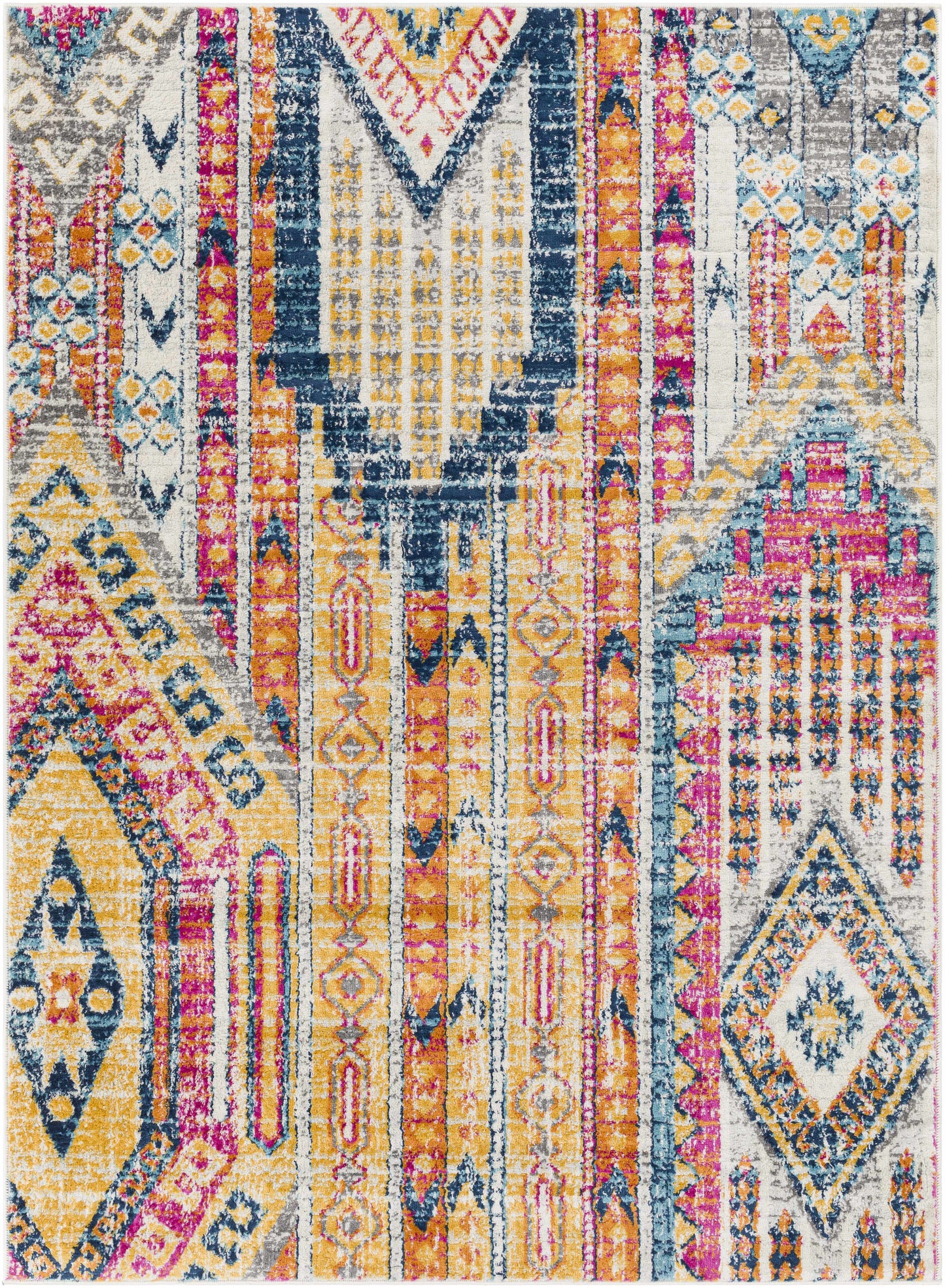 Blandinsville Aztec Area Rug - Clearance