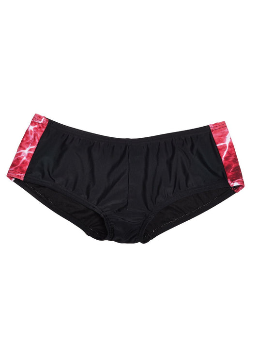 Women's Camo Swim Boyshort - Anemone Marlin Hunting Bikini Bottom - Wilderness Dreams