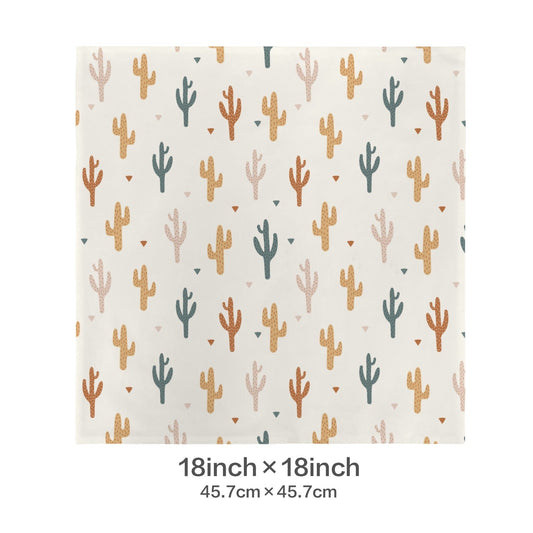 Cactus Velvety Soft Throw Pillow Case Made in America