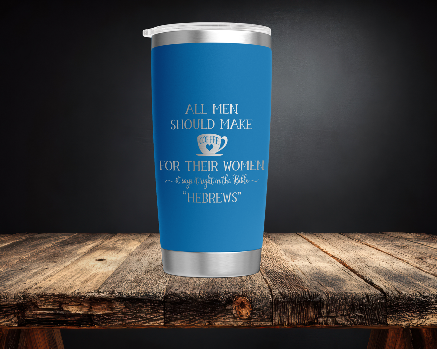 Hebrew Coffee 20oz Tumbler
