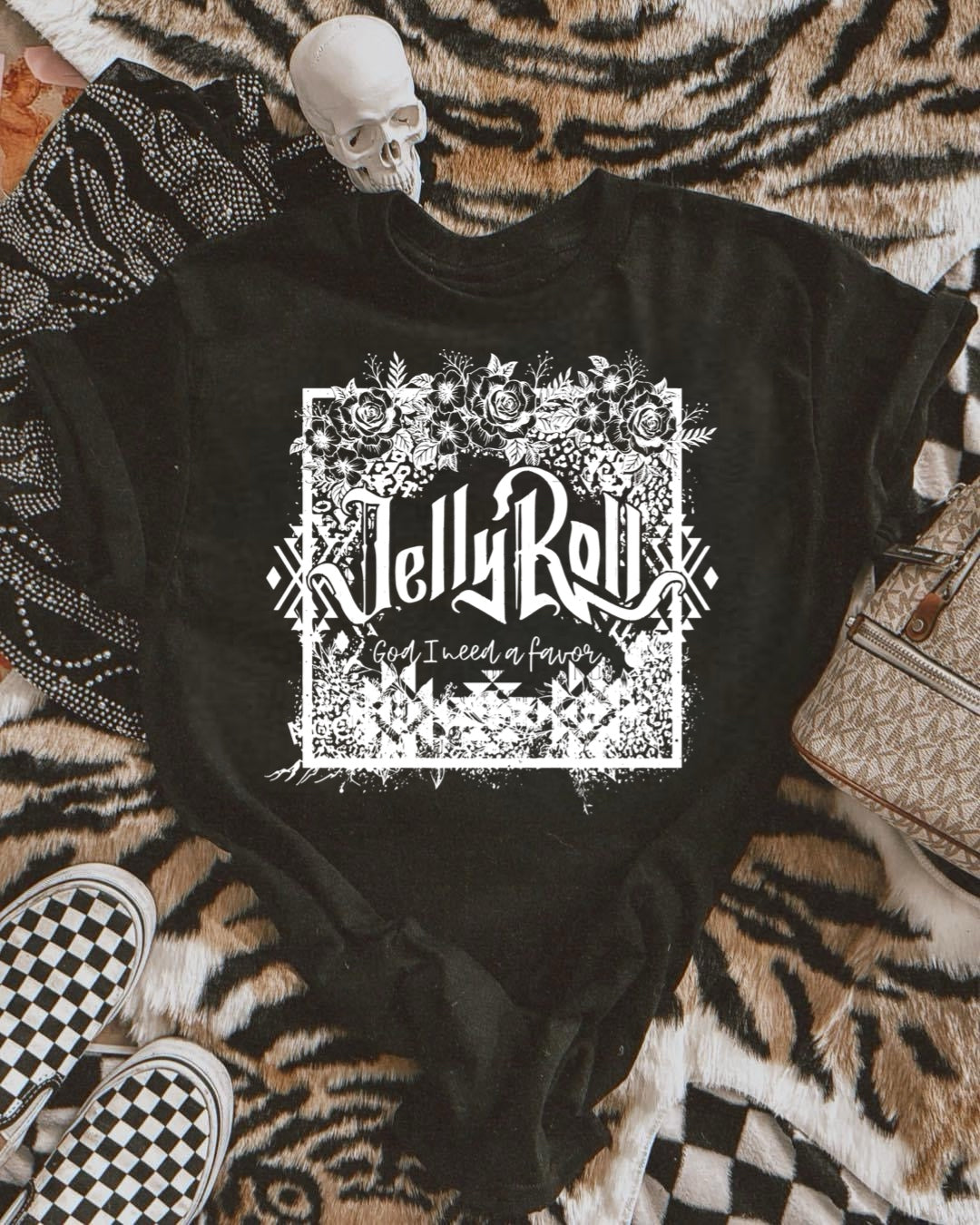 Jelly Roll God I Need a Favor Shirt β Graphic Tee, Long Sleeve & Crewneck