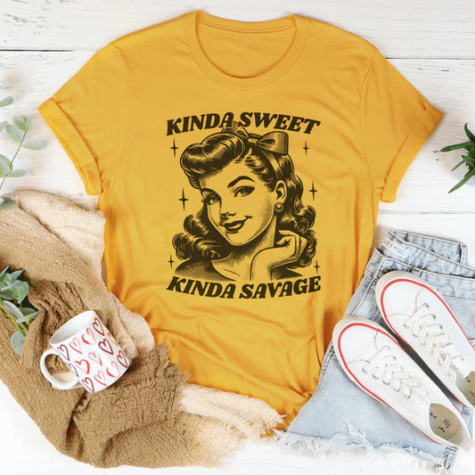 Kinda Sweet Kinda Savage Tee