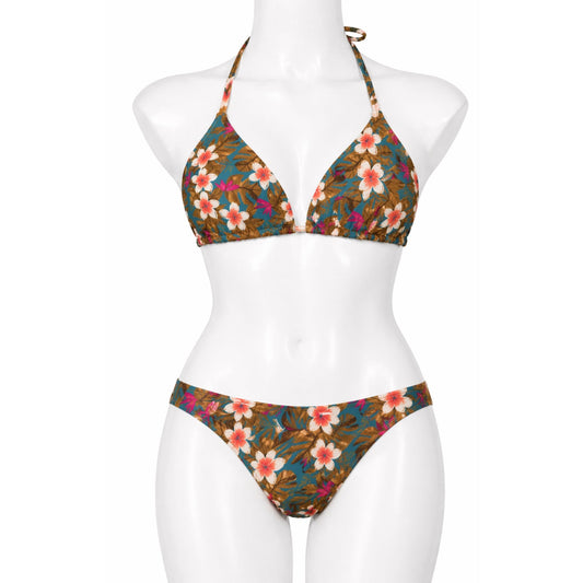 InstantFigure Hawaii Triangle Bikini Swimwear Top 86114T