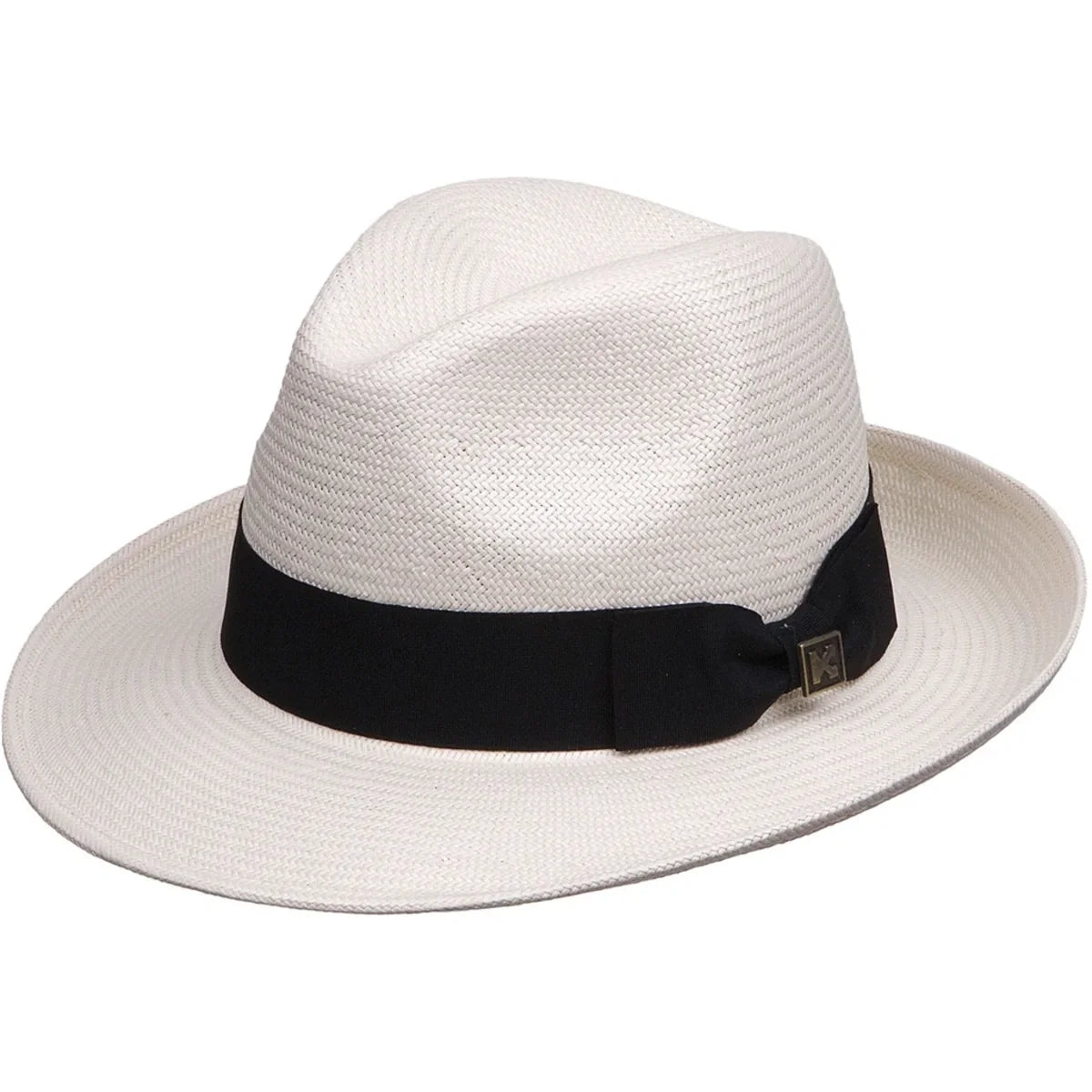 Deadwood Trading Portobello - Straw Fedora Hat