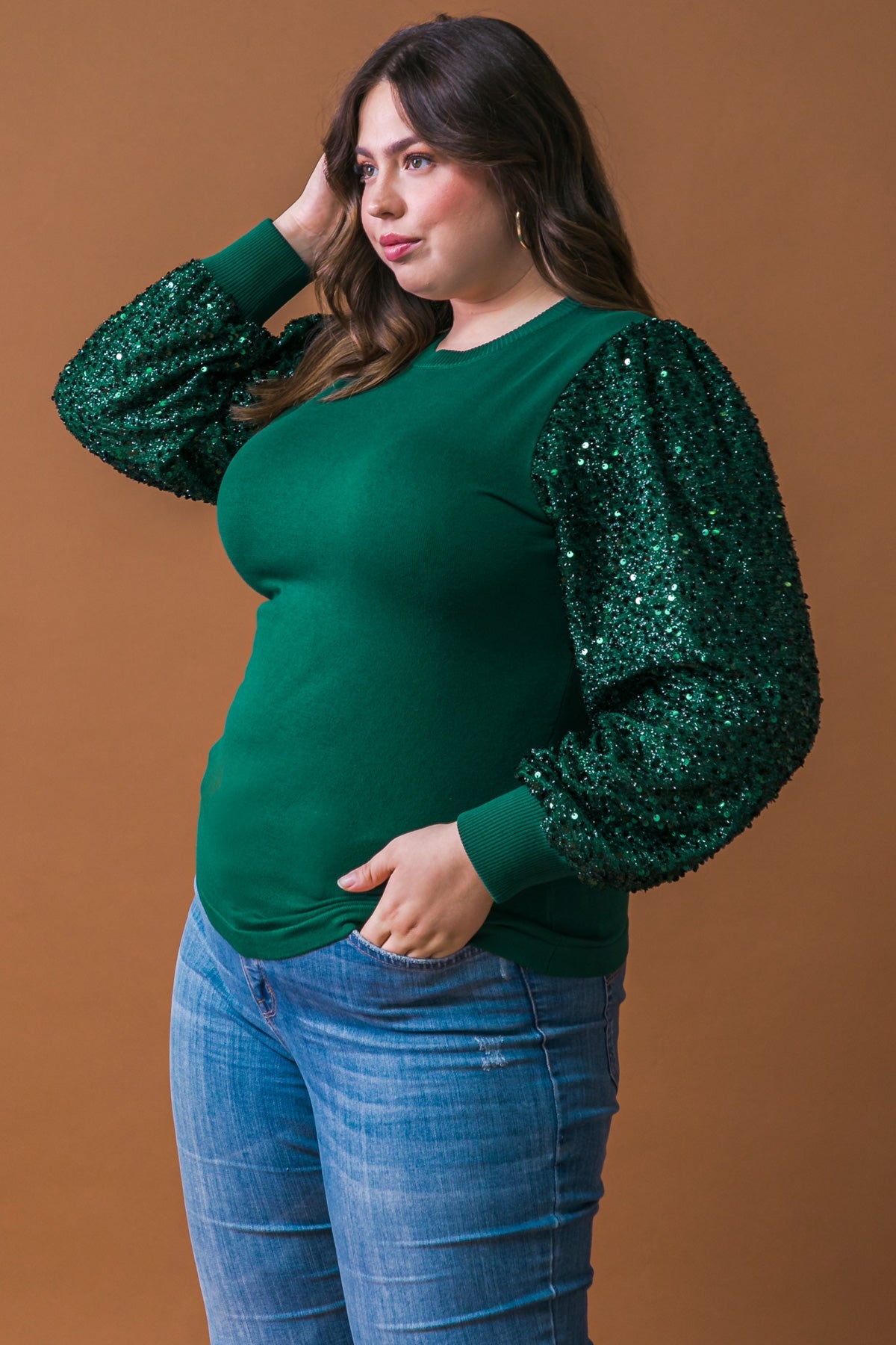FEELING THE FUN SWEATER TOP