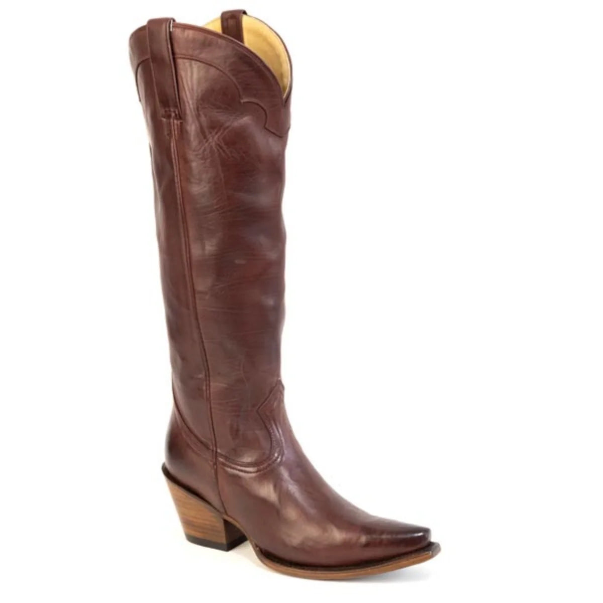 Stetson Sutton (Wine) - Women's Tall Cowgirl Boot