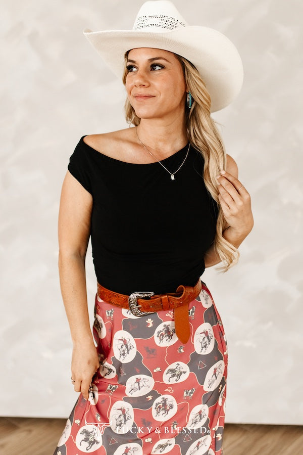 Black Fitted Sleeveless Top