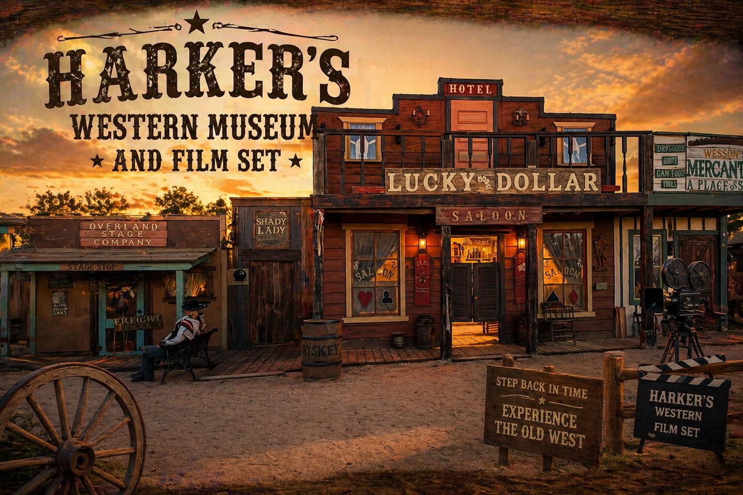 Harker's Western Museum and Film Set