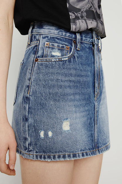 80'S Vintage Mini Skirt HJ168