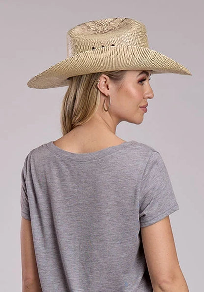 Roper 2866 Sunflower Skull (Grey) - Women's T-Shirt