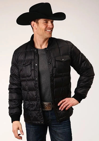 Roper 1304 Parachute (Black) - Men's Nylon Jacket
