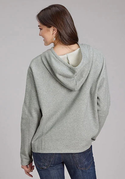 Roper 2341 Cotton Fleece (Grey) - Women's Hooded Sweatshirt
