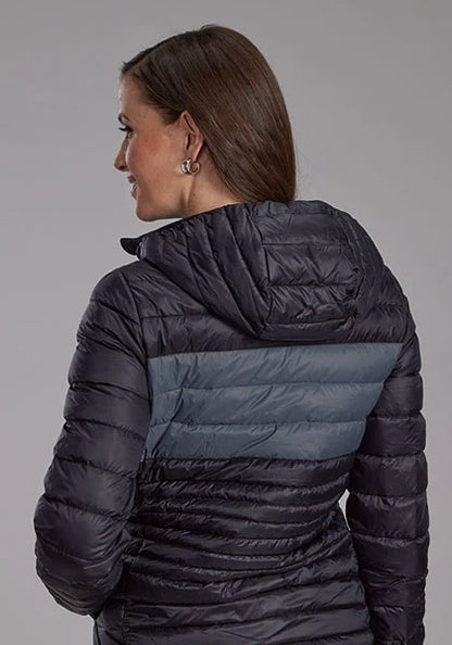 Roper 2165 Parachute (Black/Grey) - Women's Nylon Jacket