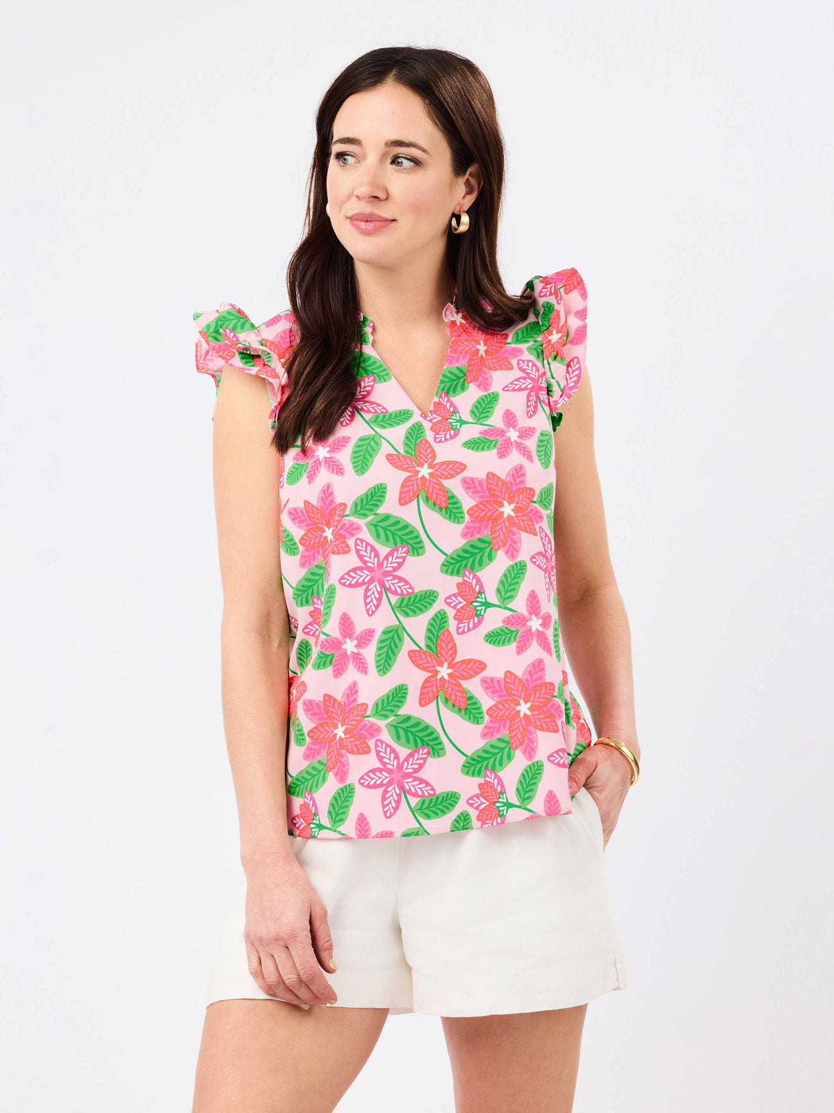 Leigh Top | Island Muse Pink