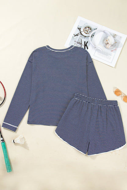Georgia Lounge Set Long Sleeve Top