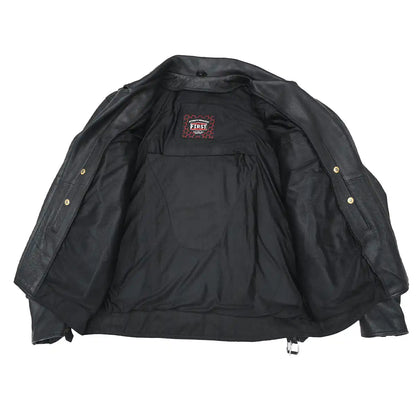 Mastermind Men's Motorcycle Leather Jacket