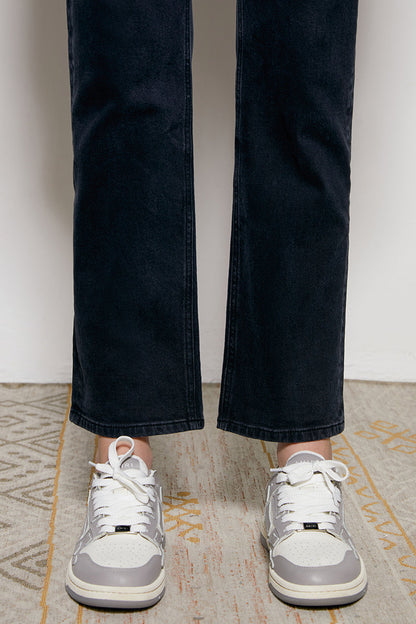 Activity Grrrl High Rise Kick Crop Jeans HJ017