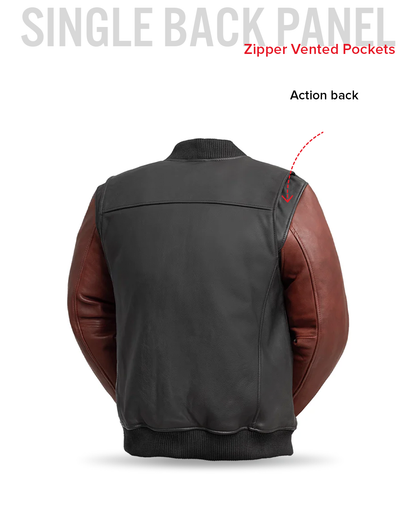 Willie Men's Motorcycle Leather Jacket