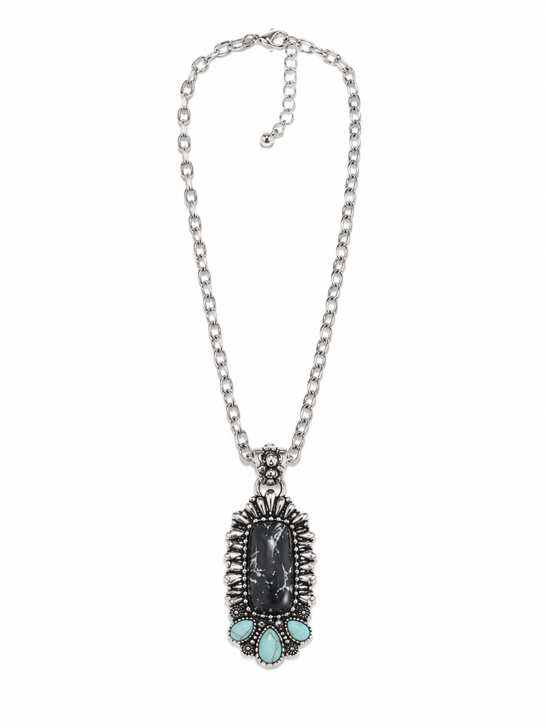 Gem Illusions™ Midnight Prairie Necklace