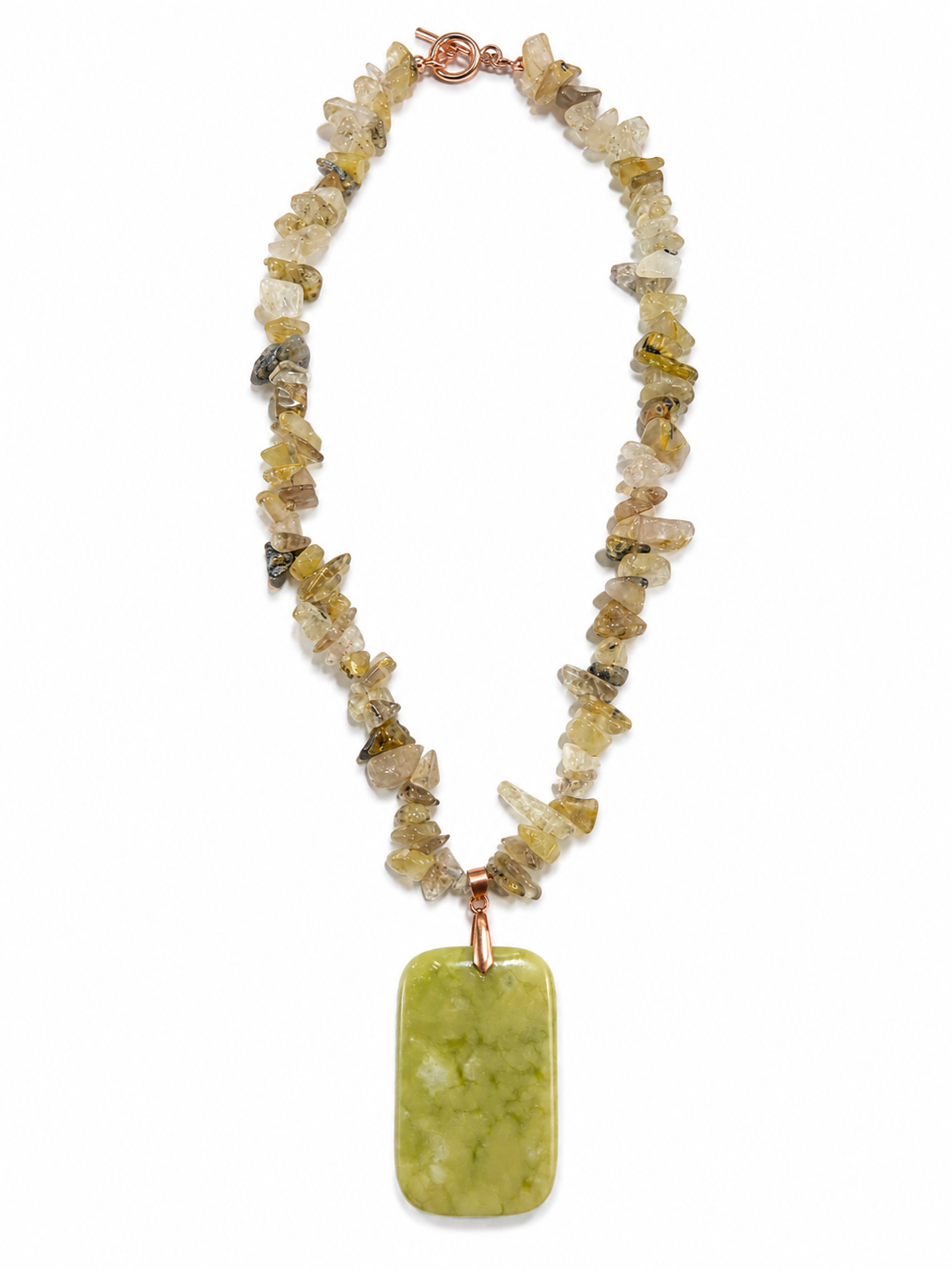 Golden Horizon Jadeite Necklace