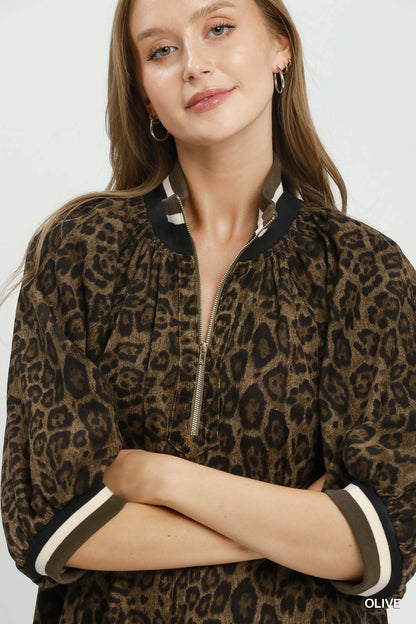 Wild Side Zip Dress