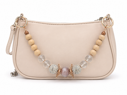 Rosewood Whisper Purse Charm