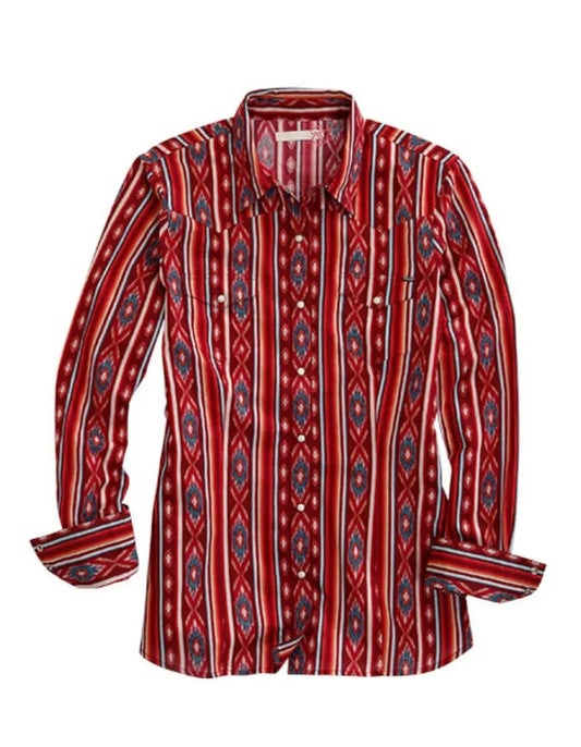 Tin Haul Southwest Sunrise (Red) - Women's Western Shirt