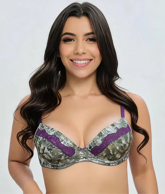 Women's Camo Padded Bra - Shape Shift Hunting Lingerie - Wilderness Dreams