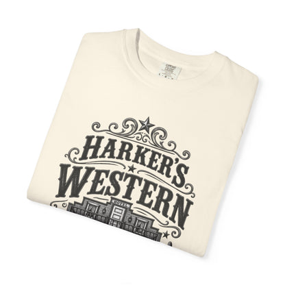Western Museum T-Shirt — Harker’s Lucky Dollar Film Set Vintage Graphic Tee