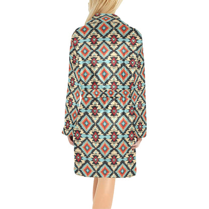 Colorado Aztec Women's Bath Robe