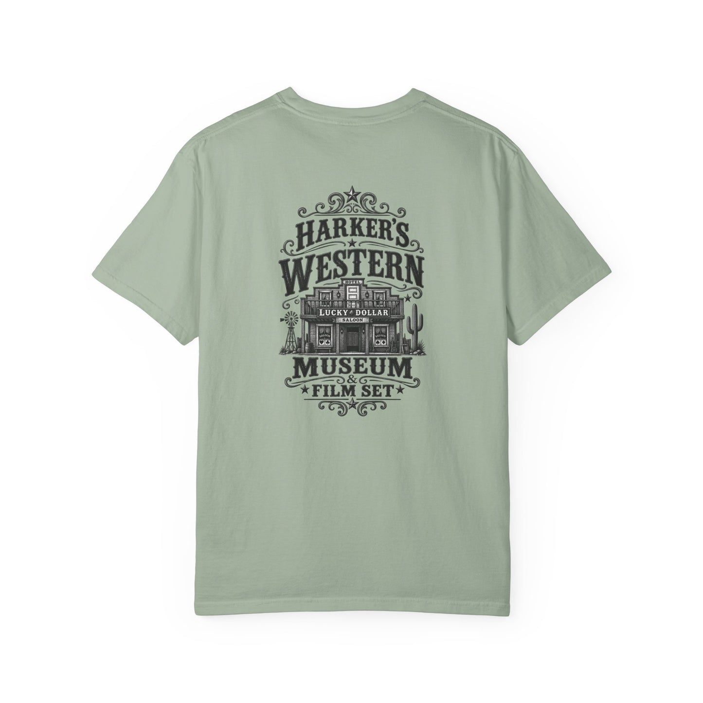 Harker's Western Museum Graphic T-Shirt — Harker’s Film Set Vintage Tee
