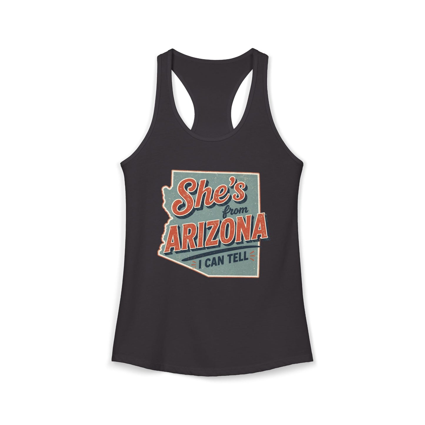 She’s From Arizona - I Can Tell Racerback Tank