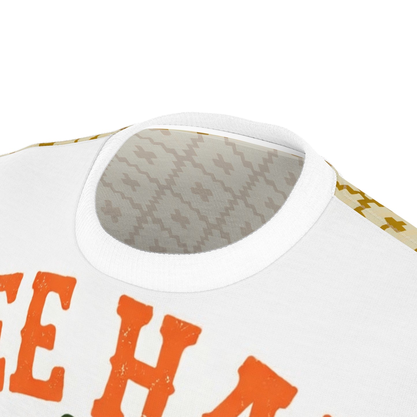 Cowgirl 'Yee Haw' Graphic Tee — Cowgirl Up Retro Western All-Over Print
