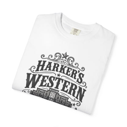Western Museum T-Shirt — Harker’s Lucky Dollar Film Set Vintage Graphic Tee