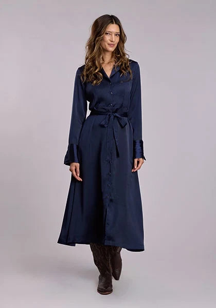 Stetson 3154 Western Satin (Navy) - Women's Dress