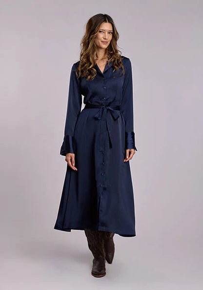 Stetson 3154 Western Satin (Navy) - Women's Dress