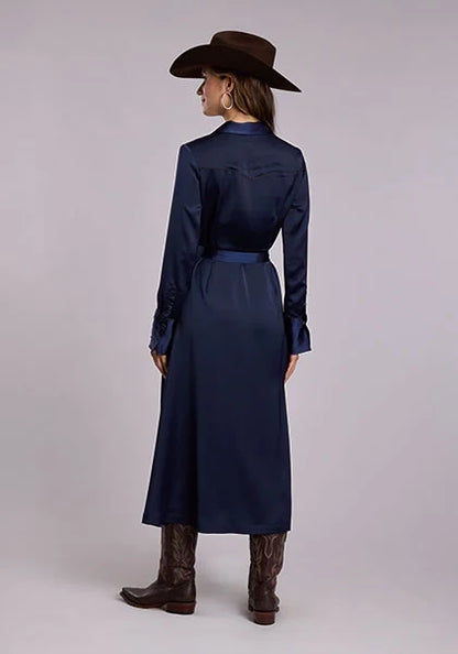 Stetson 3154 Western Satin (Navy) - Women's Dress