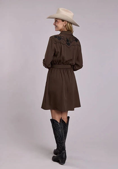 Stetson 3156 Western Viscose (Brown) - Women's Dress