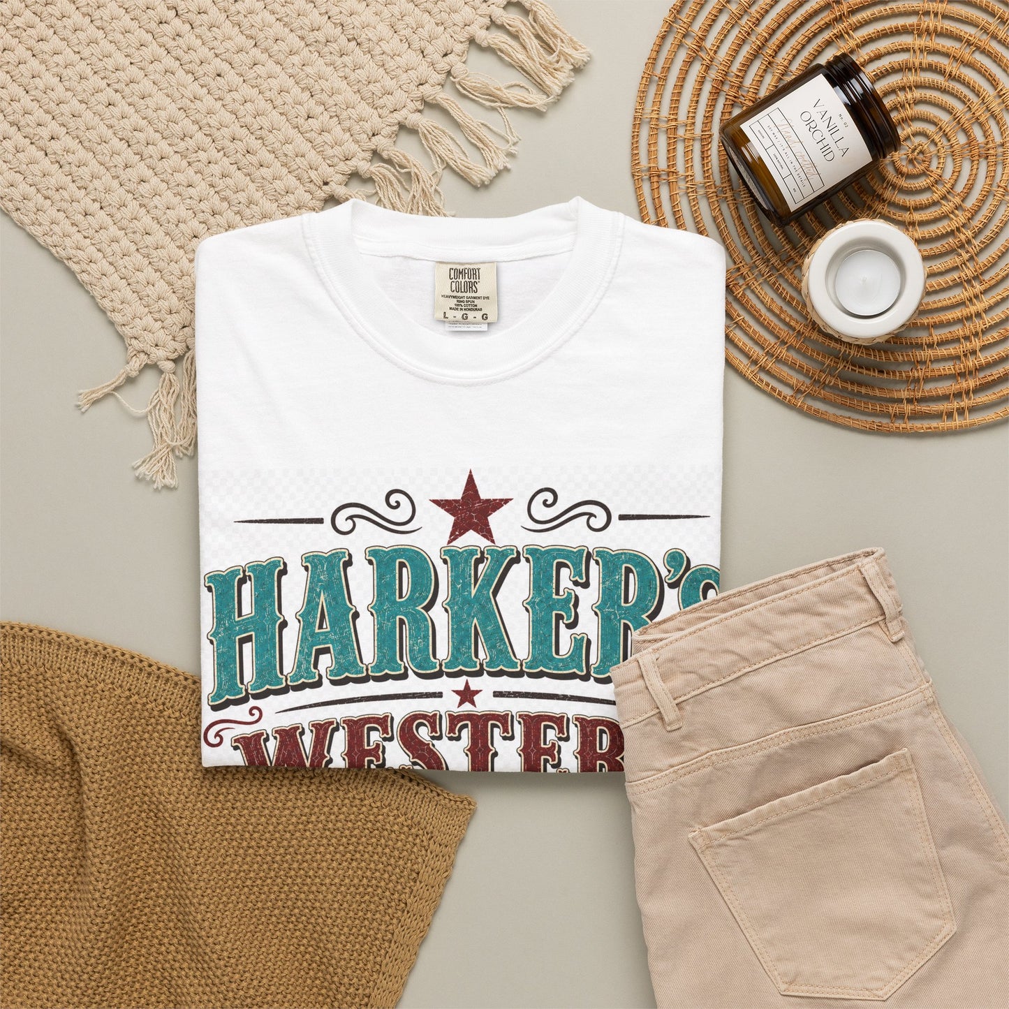 Western Museum T-Shirt — Harker's Western Museum & Film Tucson Souvenir Teal